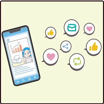 SNSプロモーション漫画