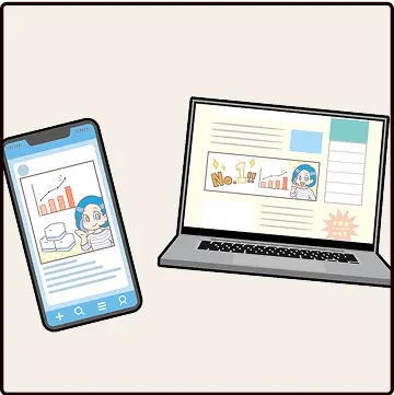 WEBプロモーション漫画