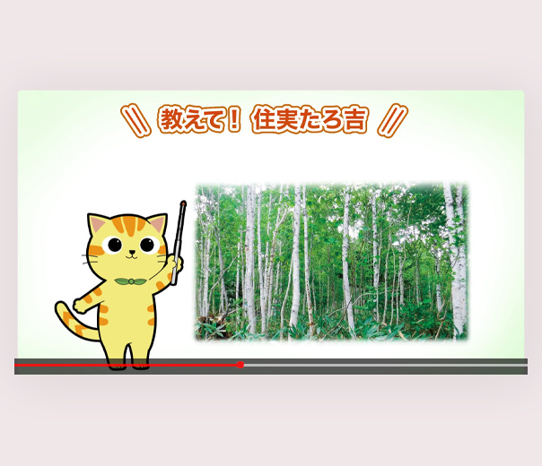 シラカバフロア紹介漫画動画