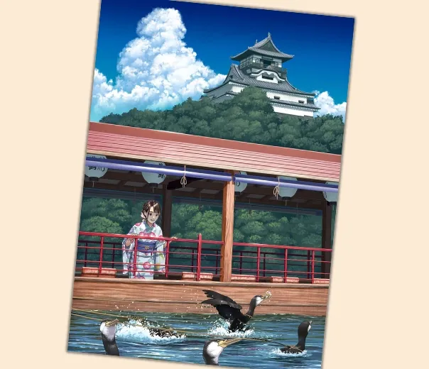 犬山市ポスターイラスト